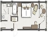 Floor plan Deluxe Room
